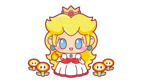 dibujos peach|princesa peach dibujo kawaii.